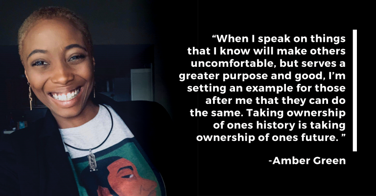 Amber Green Quote